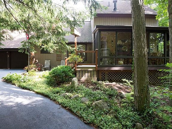 Exterior view of sunroom