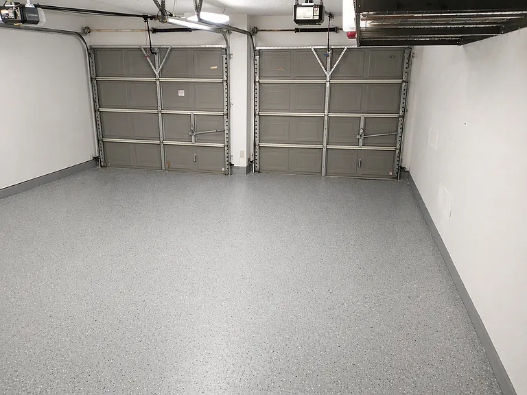 garage with 2 racks(on two sides)