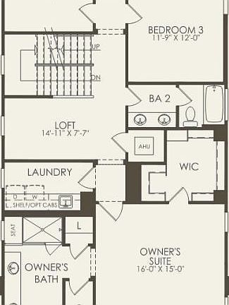 Second Floor 4 br 3.5 ba