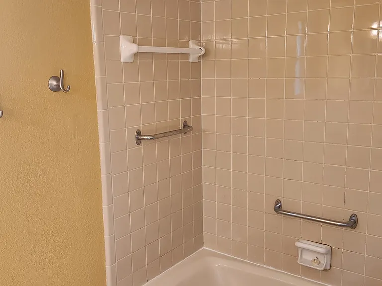 Hallway bathroom