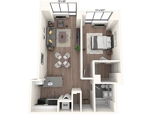Floor plan A1-320-820-742sq