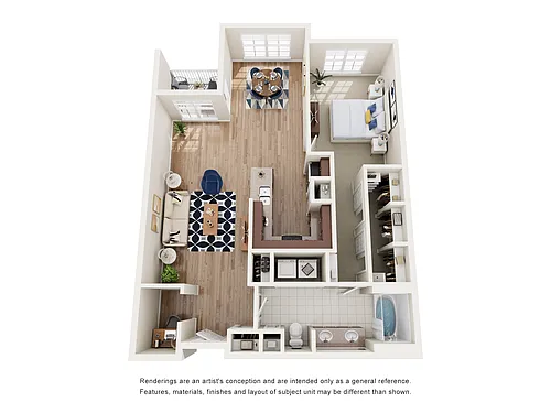 Floor plan 1X1