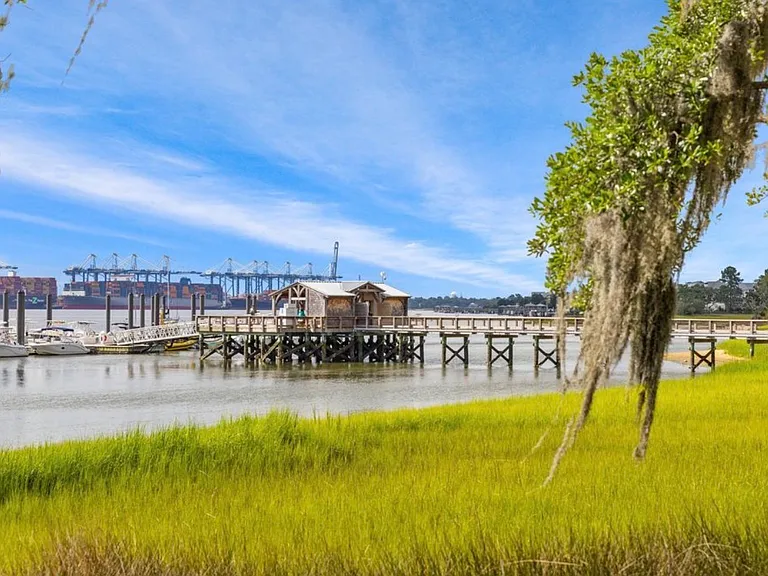 Daniel Island Ferry to Downtown Charleston.