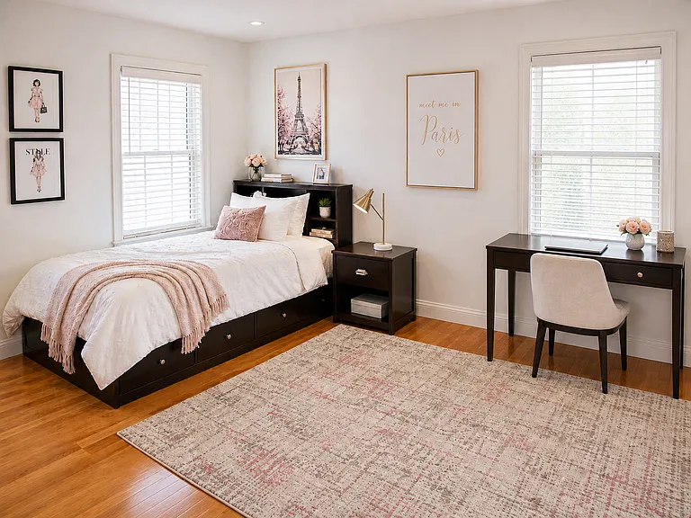 Larger bedroom