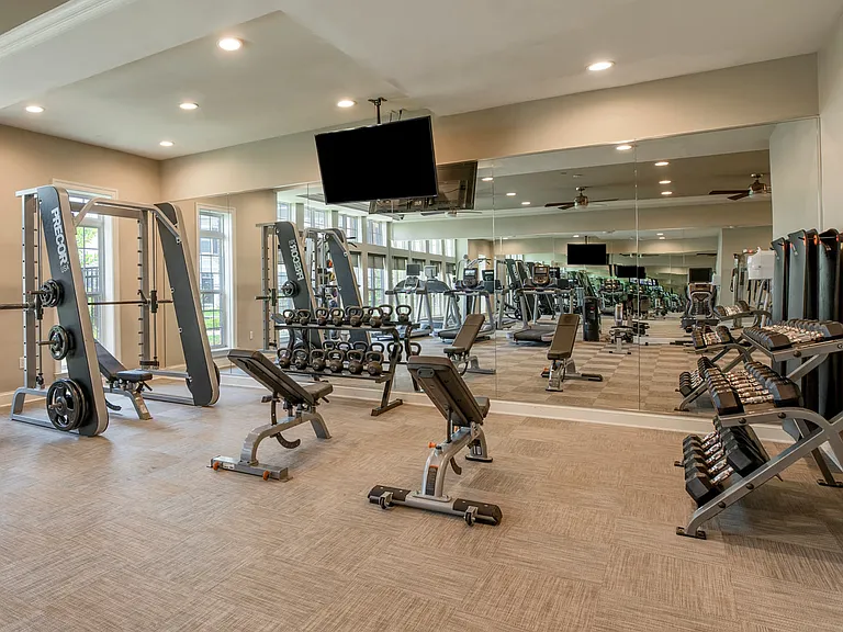 Hey, Where's The Weight Room? Right Next Door!
