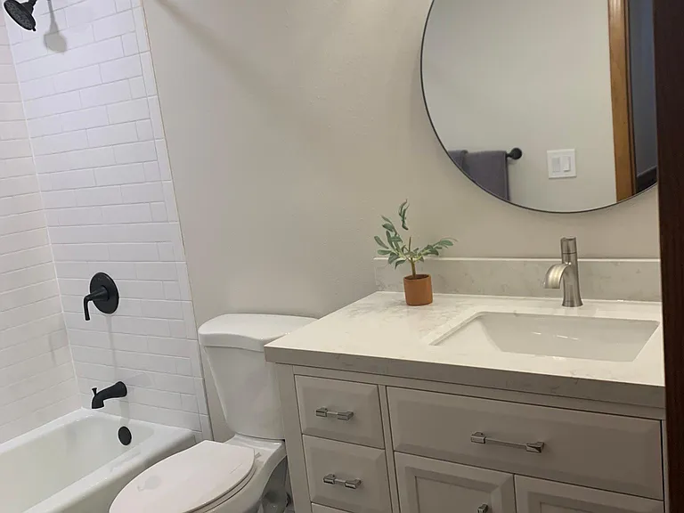 Lower bathroom