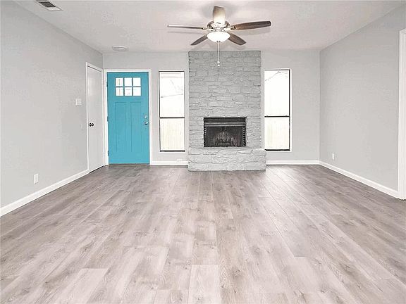 View of living area from kitchen