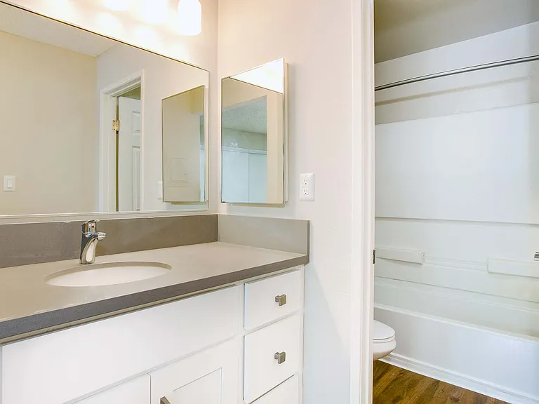 Renovated bathrooms with premium finishes are available for upgrade. Ask the leasing team for more details.