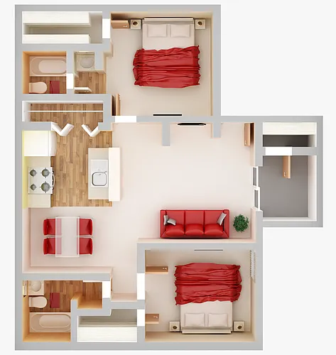 Floor plan B2