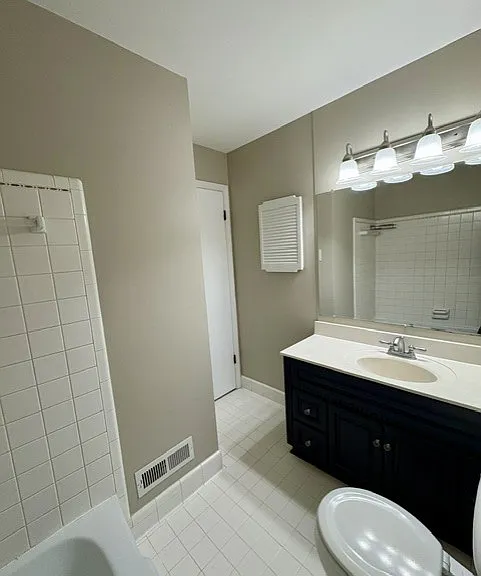 First floor full bath