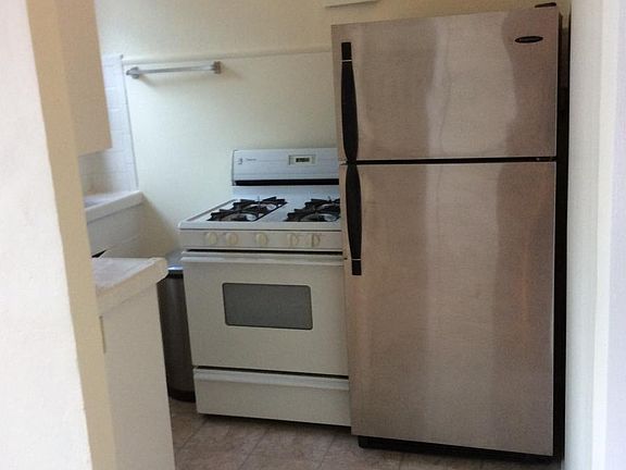 Fridge is included