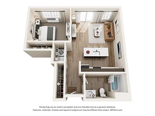 Floor plan Garden