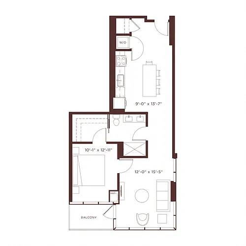 Floor plan A6
