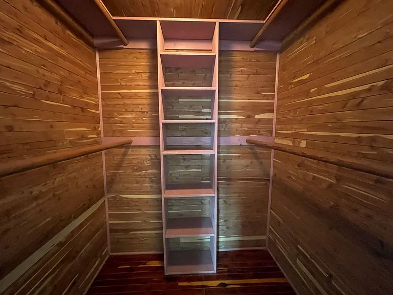 Cedar closet