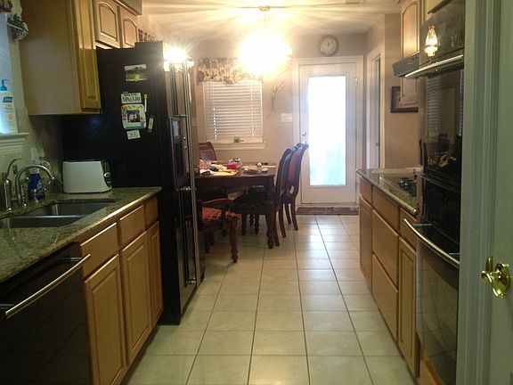 Rear entrance/Kitchen area