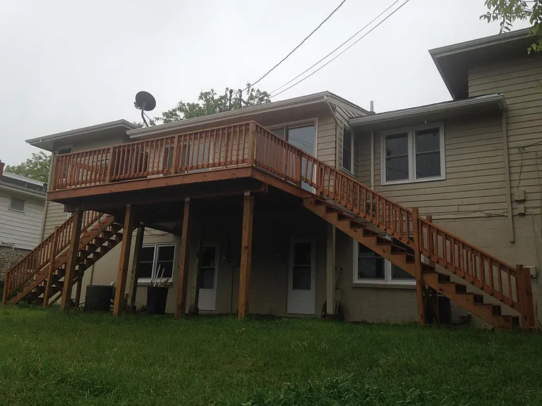 Deck And Back Yard