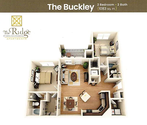 Floor plan The Buckley