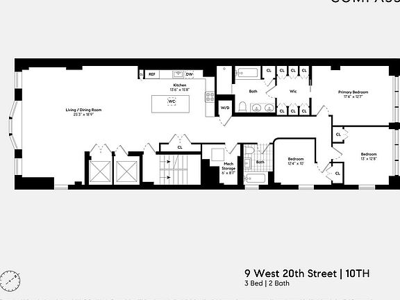 2nd image of 9 W 20th St Floor 10