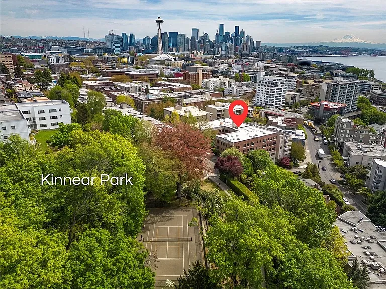 Location of building within Seattle