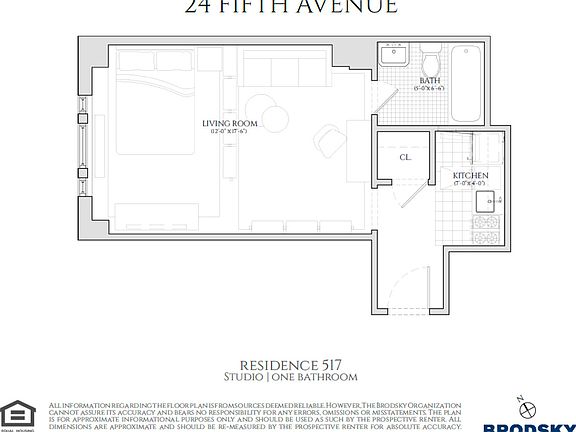 2nd image of 24 5th Ave APT 517