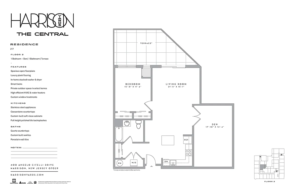 Floor plan A2B2