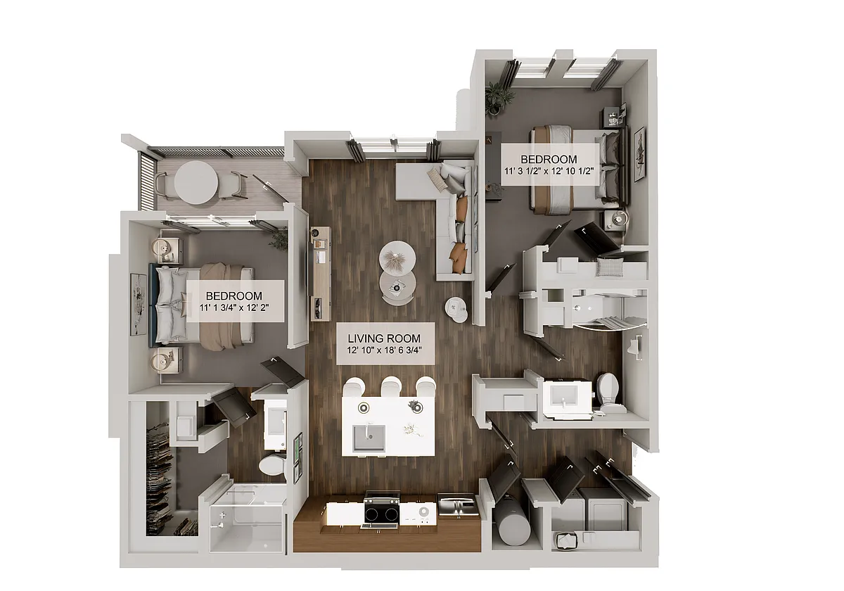 Floor plan The Edition (B1P)