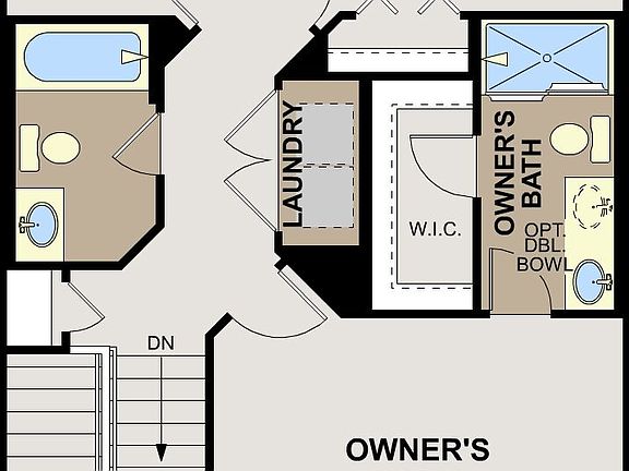 Brooks Floorplan - Second Floor