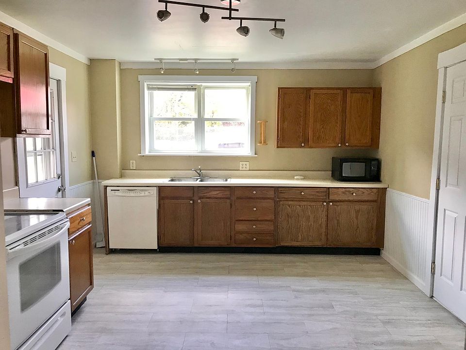 Kitchen with new flooring