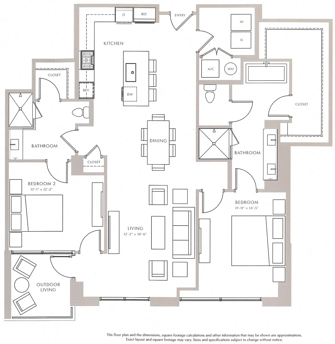 Floor plan Cypress III