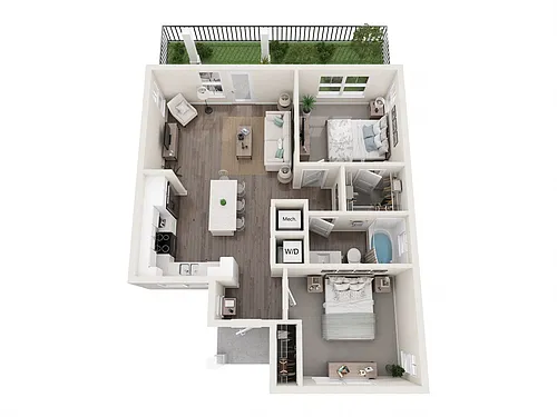Floor plan 2X1