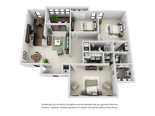 Floor plan The Magnolia 1
