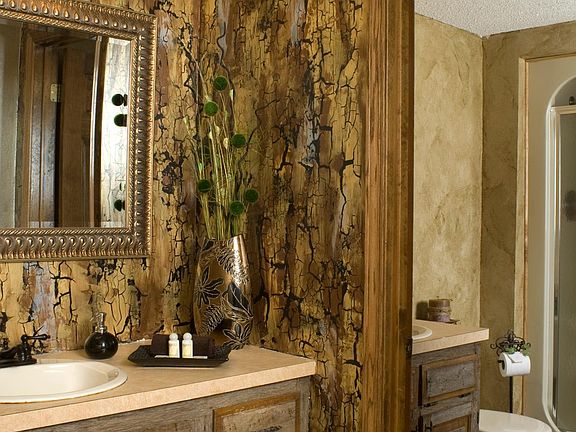 Downstairs king suite bathroom