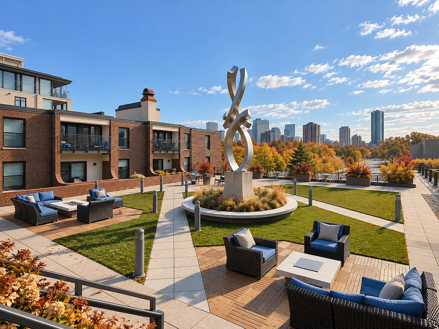 Lowry Hill 1BR w/ Skyline Views + Heated Garage | 745 SF — Photo 1
