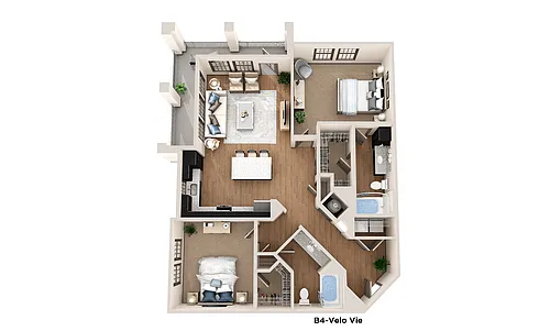 Floor plan Velo Vie