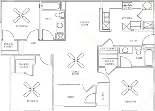 Floor plan PLAN C1