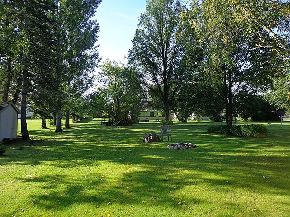 South view back yard