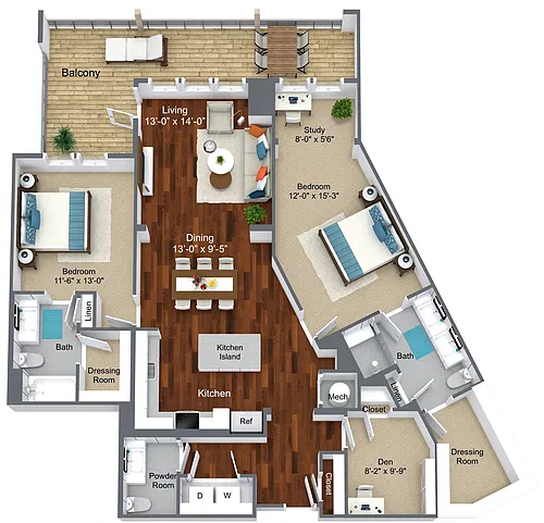 Floor plan Chadds Ford