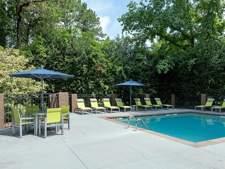 Two Sparkling Swimming Pools