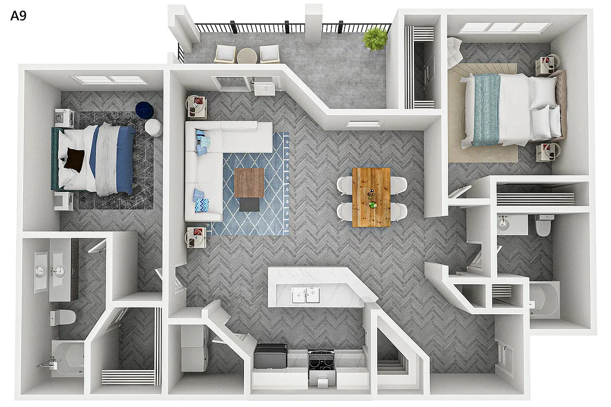 Floor plan B2R