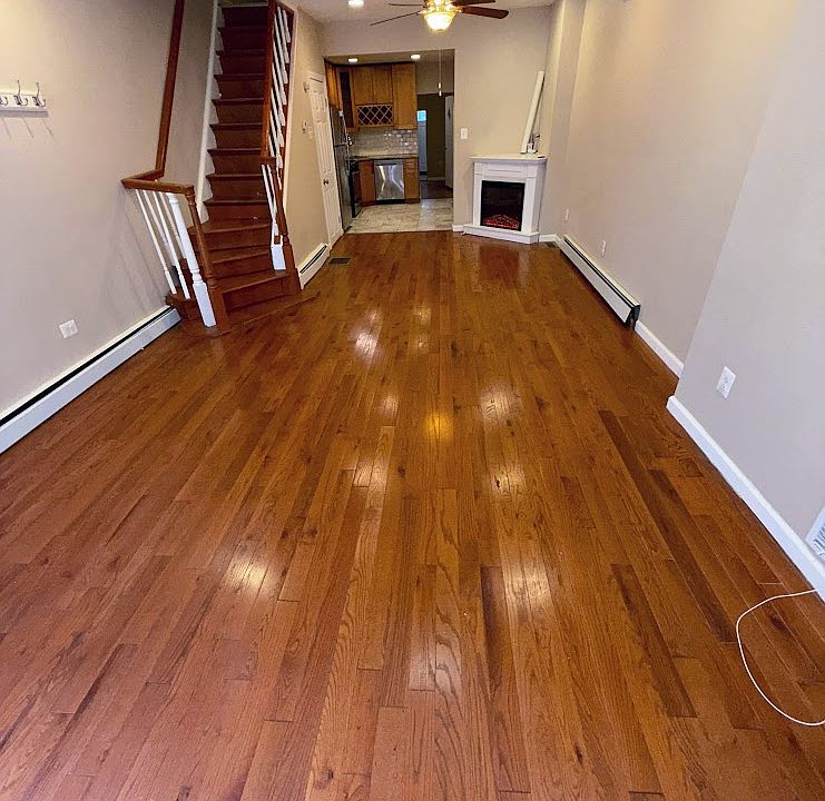 Living Room W/ Electric Fireplace