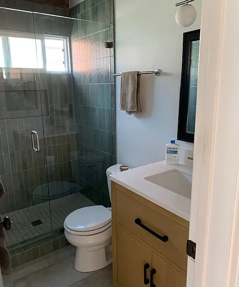 main bath - newly renovated