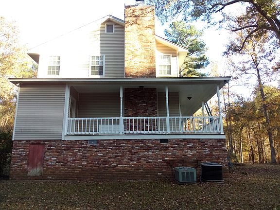 Side of house from creek
