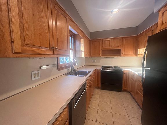 Freshly painted kitchen