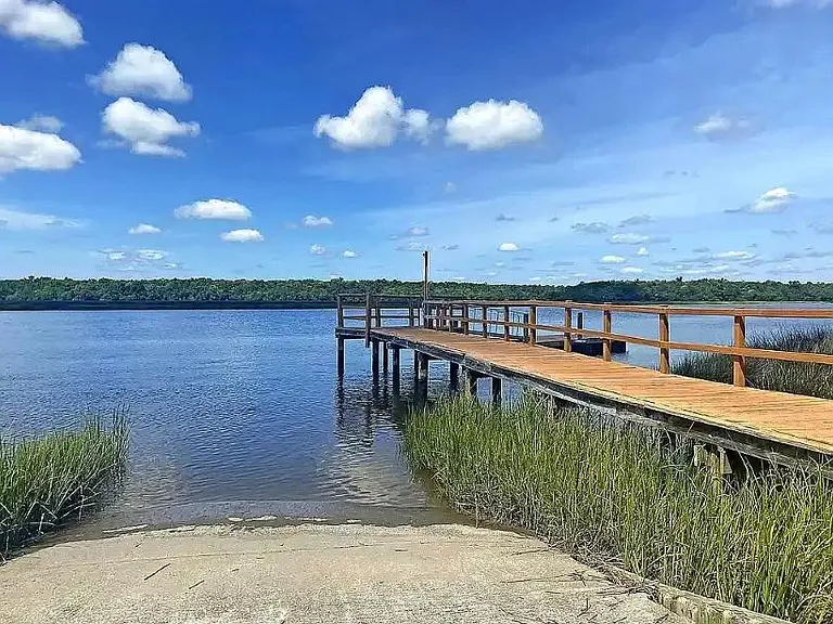 Dock and River