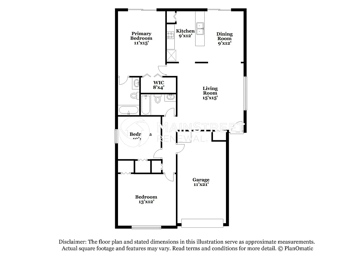 Floor Plan - 2515 Long Meadow Way