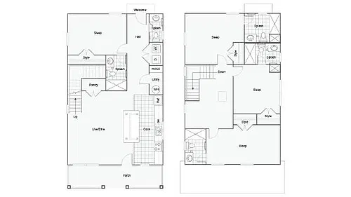 Floor plan Butler