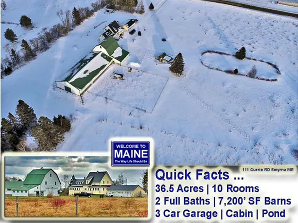 111 Currie Road, Smyrna, ME 04780