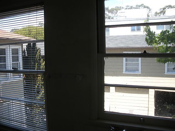 looking out on the courtyard