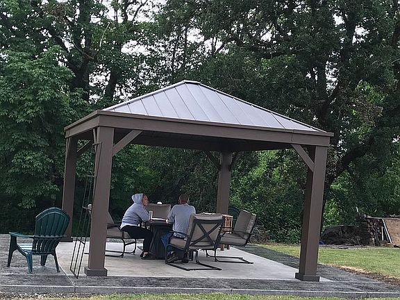 Creek side gazebo 