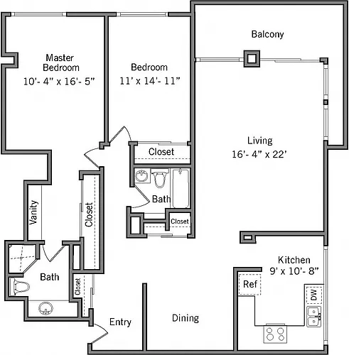 Floor plan 2I